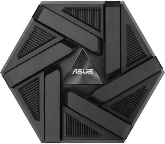 ASUS RT-AXE7800 WiFi 6E Dual-Band Router – 7,800 Mbps, OFDMA & MU-MIMO, AiMesh Compatible