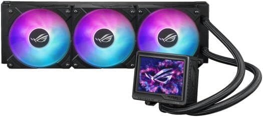 ASUS ROG Ryujin III 360 Extreme ARGB AIO Cooler – Asetek Pump, EMMA V2 Display, Addressable RGB