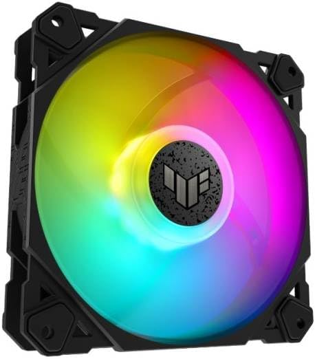 ASUS Prime MR120 ARGB Fan Black – 120mm High-Performance Cooling, Addressable RGB