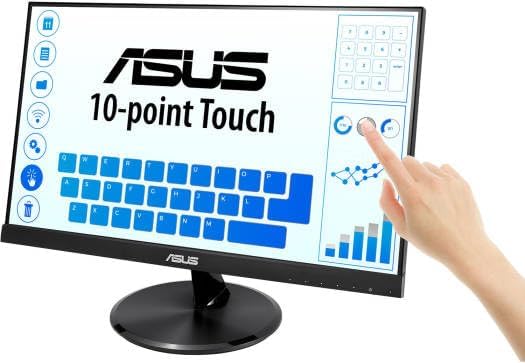 ASUS VT229H Eye Care Monitor – 21.5", Full HD (1920×1080), 60Hz, 5ms, D-Sub + HDMI, Black