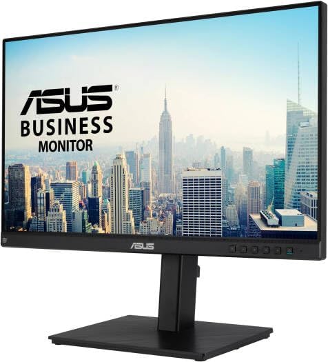 ASUS BE24ECSBT Eye Care Monitor – 23.8", Full HD (1920×1080), 5ms, DP + HDMI + USB-C + USB Hub + Built-in Speakers, Black