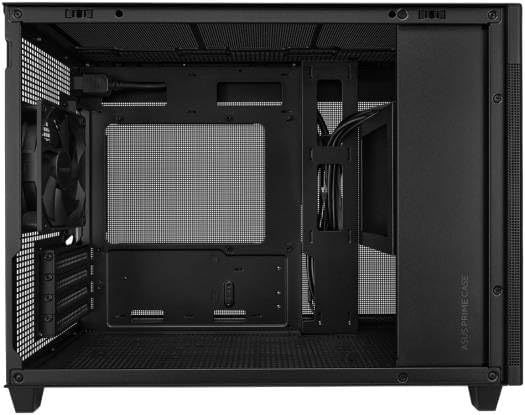 ASUS Prime AP202 Mid-Tower PC Case – Tempered Glass, ARGB, Black, ATX / Micro-ATX / Mini-ITX Compatible