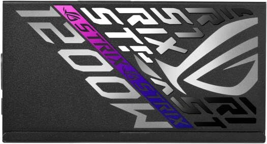 ASUS ROG Strix 1200W Gaming Power Supply – 80 PLUS Platinum, Fully Modular, Axial-Tech Fan, Aura Sync RGB, CE & UK Plug