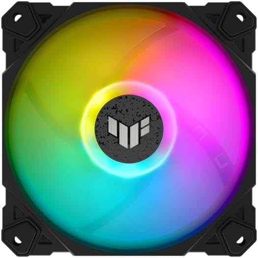 ASUS Prime MR120 ARGB Fan Black – 120mm High-Performance Cooling, Addressable RGB
