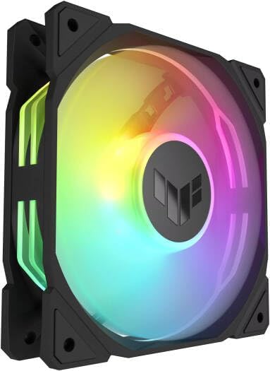 ASUS Prime MR120 ARGB Reverse Fan Black – 120mm High-Performance Cooling, Addressable RGB