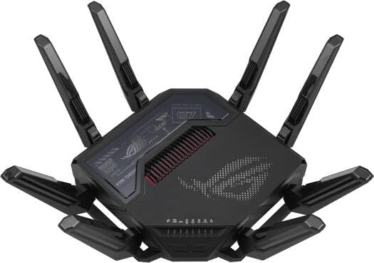 ASUS GT-BE98 WiFi 7 Dual-Band Router – High-Speed 9,800 Mbps, OFDMA & MU-MIMO, AiMesh Compatible