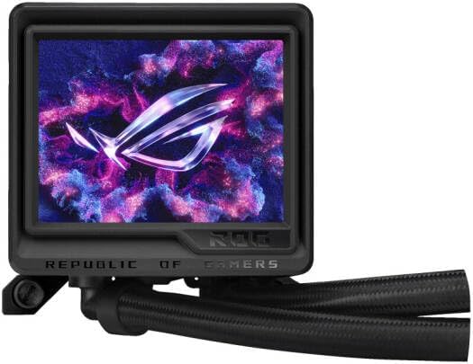 ASUS ROG Ryujin III 360 Extreme ARGB AIO Cooler – Asetek Pump, EMMA V2 Display, Addressable RGB