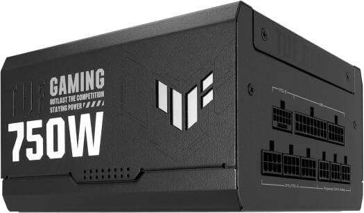 ASUS TUF Gaming 750W Power Supply – 80 Plus Gold, Fully Modular, High-Performance PSU, CE & UK Plug