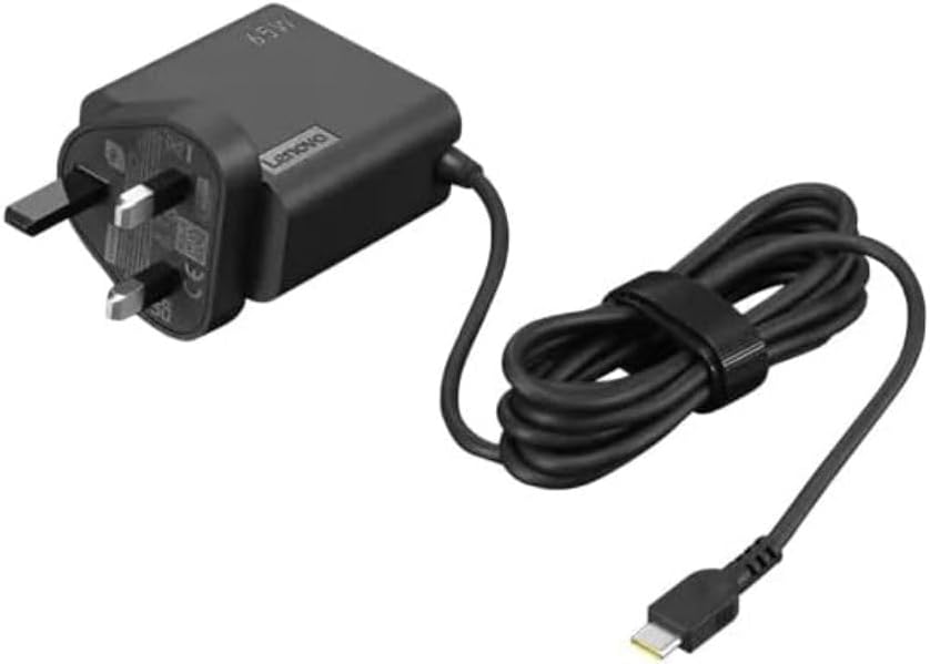 Lenovo 65W USB-C Wall Adapter UK power adapter/inverter Indoor Black