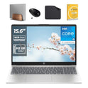 HP 15.6" Notebook Laptop – 13th Generation Intel Core i5-1334U, Win 11 Pro (Includes 1st Wave Laptop Stand + Wireless Mouse + Antivirus + Mouse Pad) 15-FD0355NIA