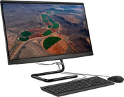 Lenovo AIO 3 Desktop   Core i5 10400T, 8GB RAM, 1TB HDD + 128GB SSD,  2GB Graphics, 23.8inch FHD Touch Screen, DOS - Black | F0EU00APAX
