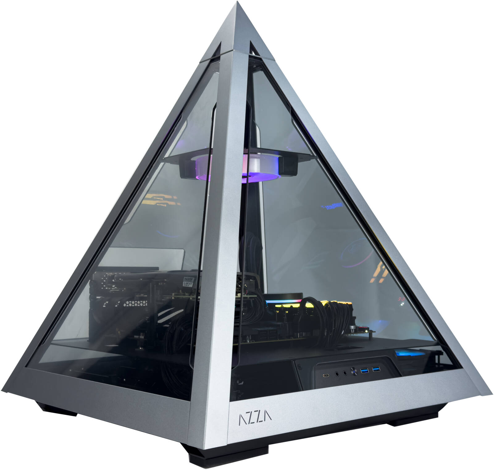 Obelisk X Gaming PC - Intel Core i7-14700KF 20 Cores 28 Threads, NVIDIA RTX 5070 12GB, 32GB DDR5 RAM 6400MHz, 1TB SSD Gen 4, 750W 80 PLUS PSU, 360mm Liquid Cooler, Wi-Fi + BT
