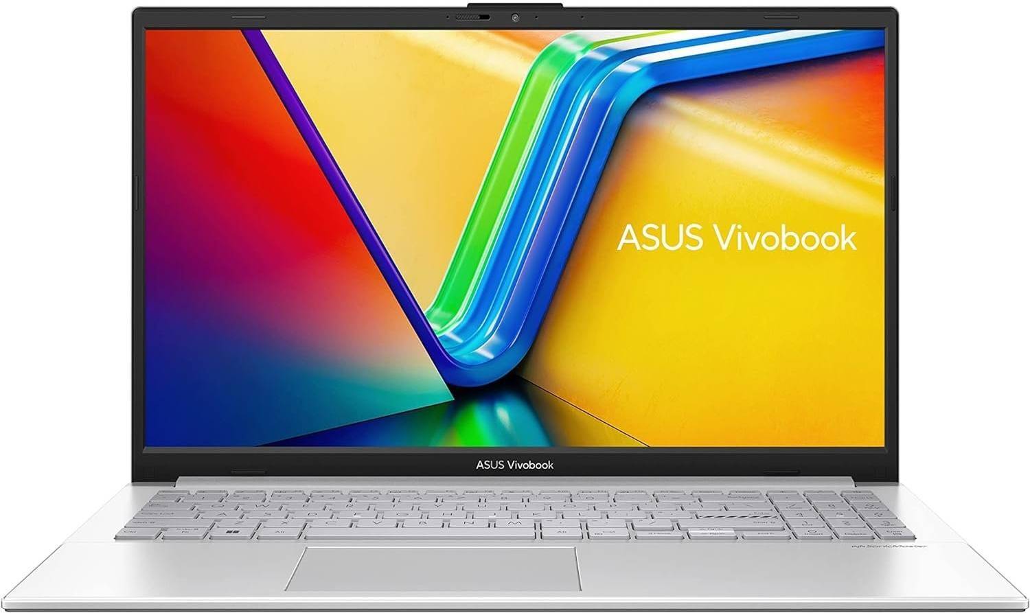 ASUS Vivobook Go 15 E1504GA 15.6" FHD Laptop – Intel Core i3-N305, 8GB RAM, 256GB SSD, Windows 11, Cool Silver, English Keyboard