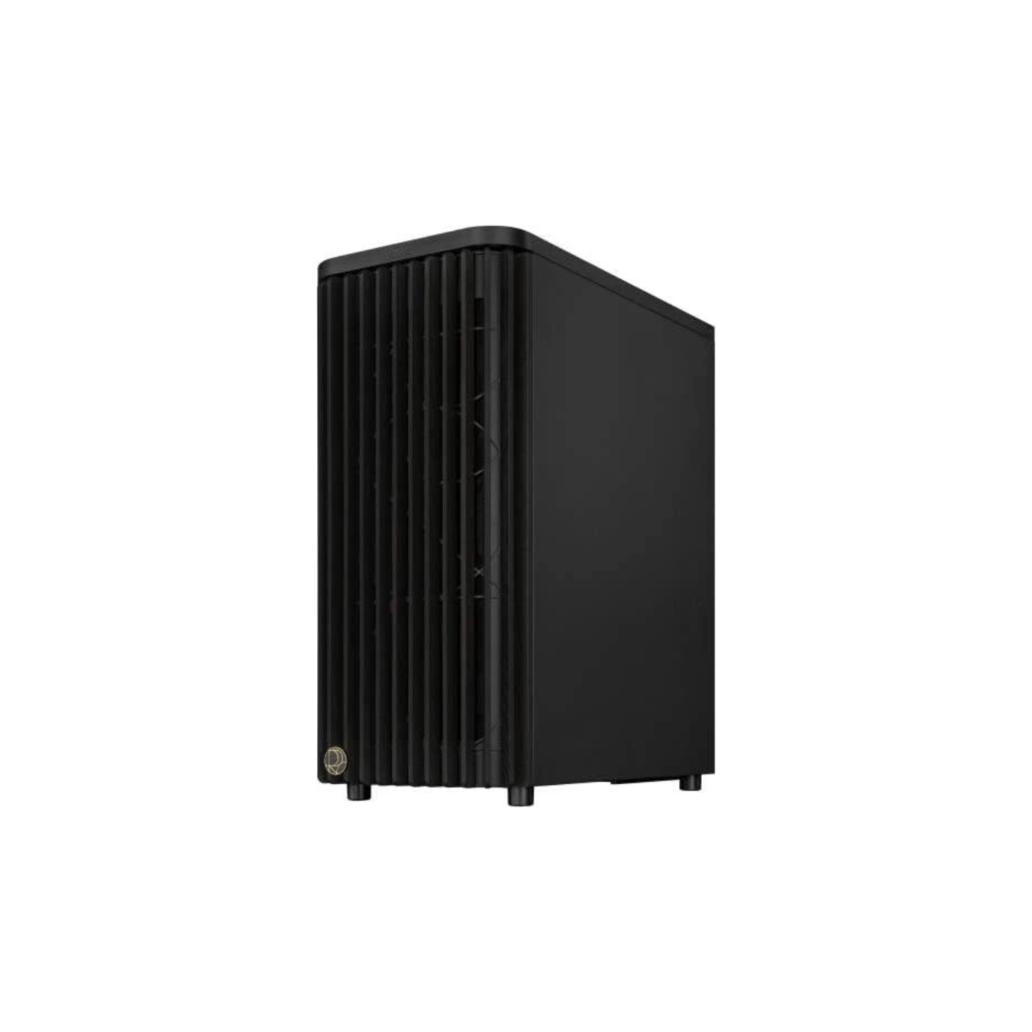 ASUS ProArt PA401 Mid-Tower PC Case – Black with Wooden Accents, PWM Fans, ATX / Micro-ATX / Mini-ITX Compatible