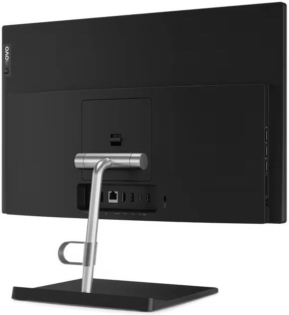 Lenovo V50a-24IMB AIO  Desktop Computer, 23.8" FHD IPS Display, Intel Core i7-10700T, 8GB RAM, 1TB HDD, AMD Radeon 625 2G GDDR5, W/Keyboard & Mouse, DOS, Touchscreen, Black | 11FK000DAX