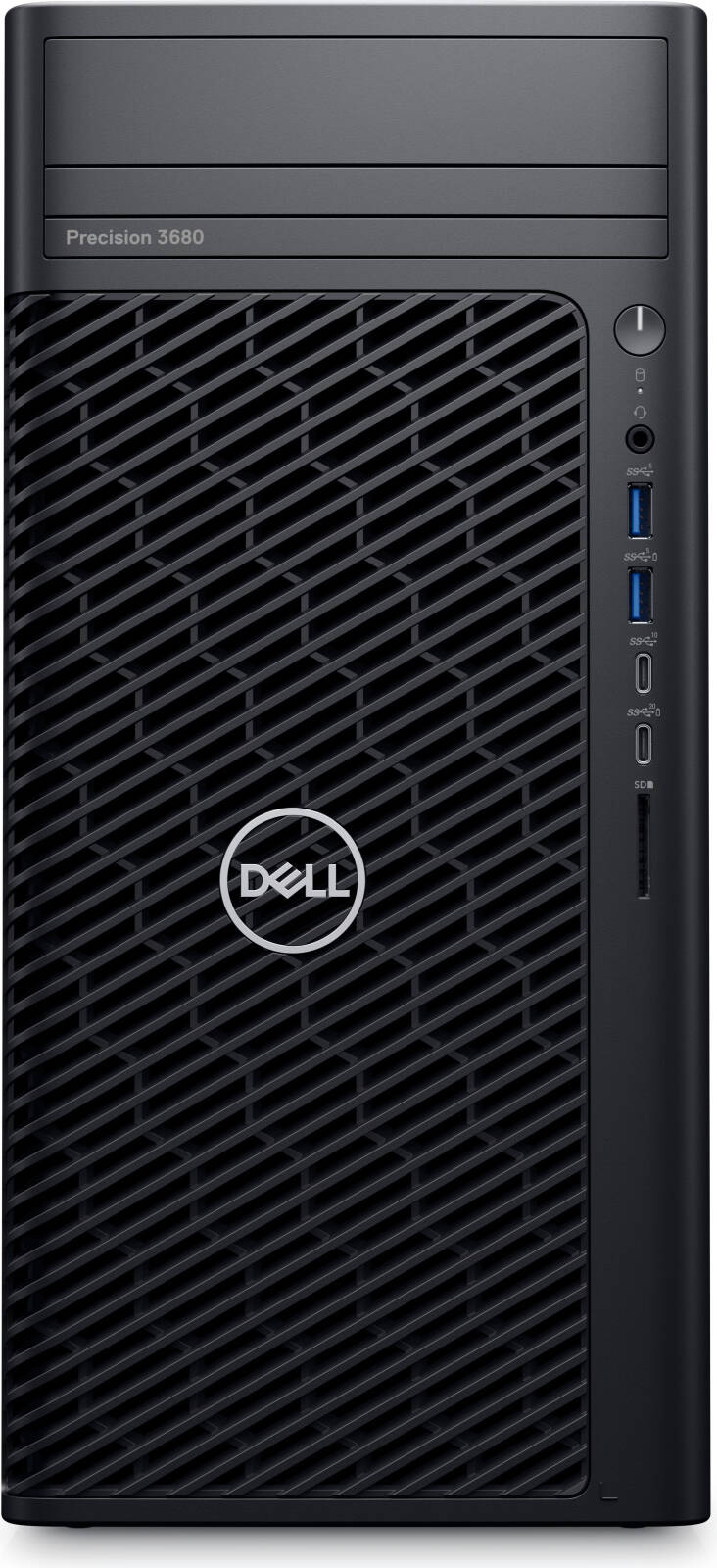 Dell Precision 3680 Tower Workstation, Intel Core i7-14700K, 16GB RAM, 1TB SSD, NVIDIA T400 4GB Graphics, Dell KB216 Keyboard & MS116 Mouse, Intel Ethernet I219-LM, Win11Pro, Black | Precision-3680