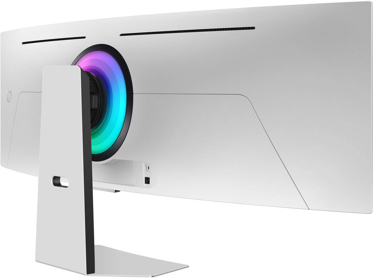 Samsung Odyssey Neo G9 49" Curved Ultrawide Gaming Monitor – 5120x1440 DQHD, 240Hz Refresh Rate, 1ms Response Time, Quantum HDR2000, Quantum Mini-LED, AMD FreeSync Premium Pro, NVIDIA G-SYNC Compatible, CoreSync RGB Lighting, Model LS49DG952SMXUE