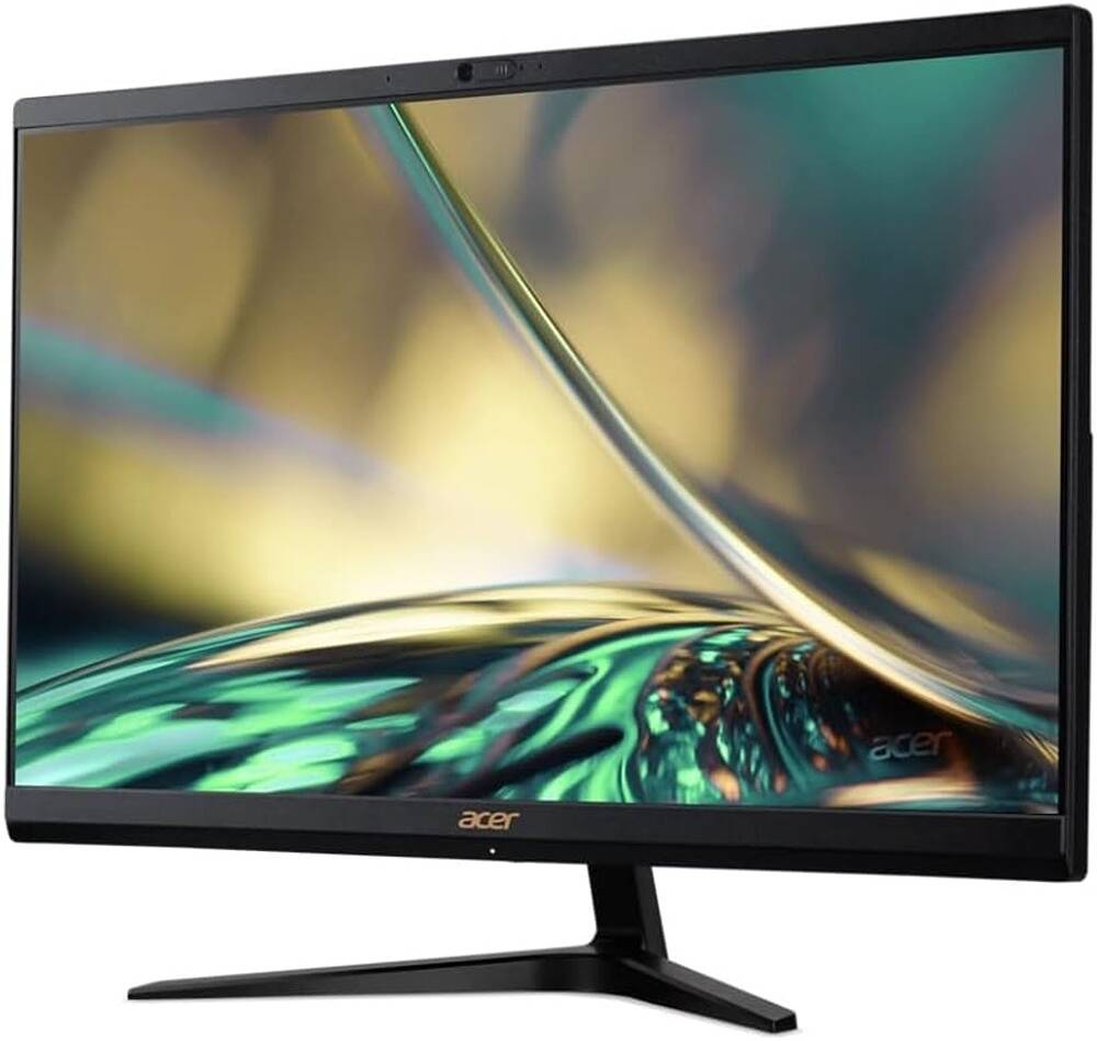 Acer Aspire C24-1800 AIO Desktop Computer, 23.8" FHD LCD Display, Intel Core i5-12450H, 8GB RAM, 512GB SSD, Intel UHD Graphics, ENG-ARAB K/B & Mouse, Win11, Black | DQ.BM2EM.002