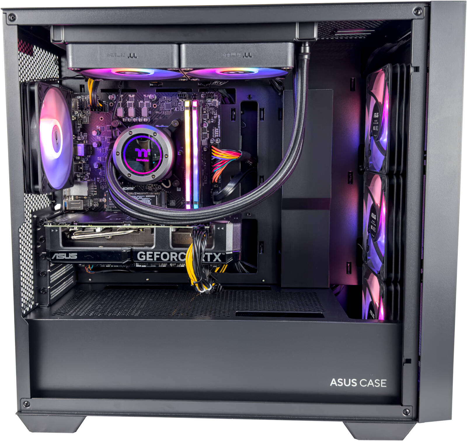 Budget Gaming PC - Intel Core i5-14400F 10 Cores 16 Threads, NVIDIA RTX 4060 Ti 8GB, 32GB DDR5 RAM 6400MHz, 1TB SSD Gen 4, 650W Bronze PSU, 240mm Liquid Cooler