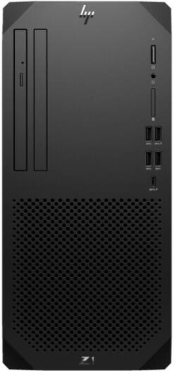 HP Z1 G9 Tower Desktop Computer, Intel Core i7-13700 Processor, 16GB DDR5 RAM, 512GB SSD + 1TB SATA 3.5" Storage, Intel UHD Graphics 770, Windows 11 Pro, Black | Z1-TWR-G9