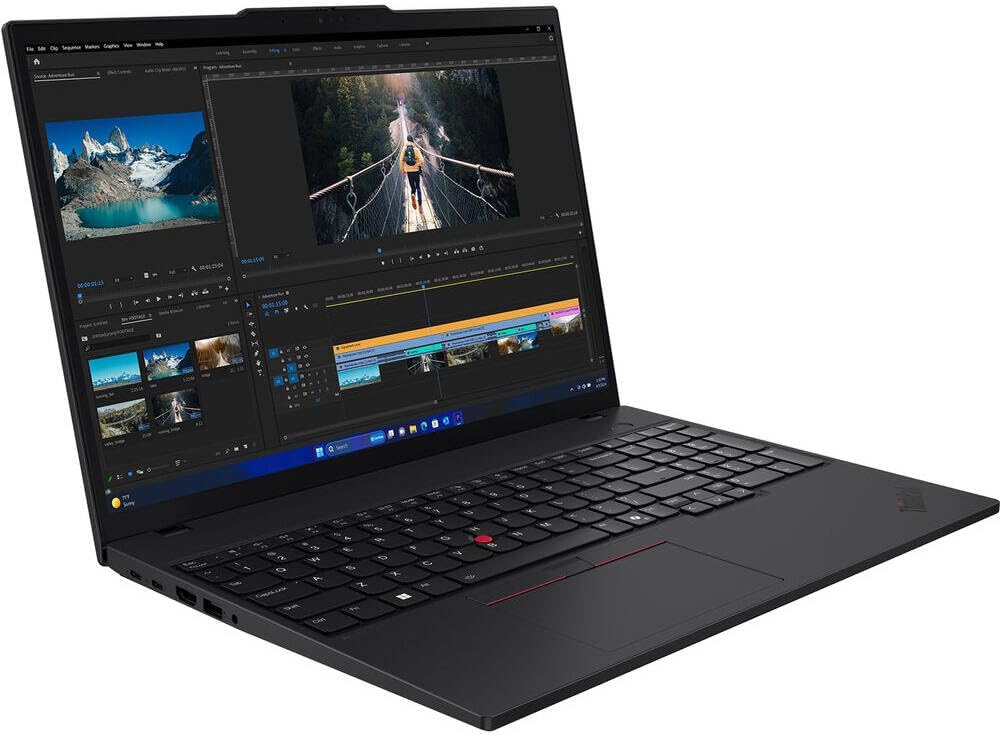Lenovo ThinkPad T16 16" WUXGA Laptop Intel Core i7-155U, 16GB RAM, 512GB SSD, Windows 11, 3-Year Warranty