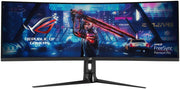 ASUS ROG Strix XG49VQ Gaming Monitor – 49", 3840x1080 UltraWide, 144Hz, 4ms Response, HDMI (x2) + DisplayPort + USB Hub, Black