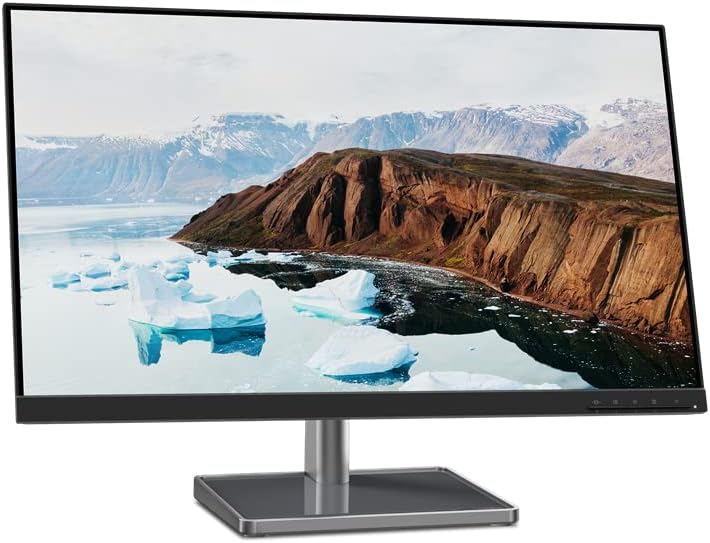 Lenovo L27m-30 27" FHD Monitor   IPS, 75Hz, USB-C, HDMI, VGA, AMD FreeSync, Eyesafe Certified, Ergonomic Stand, Raven Black