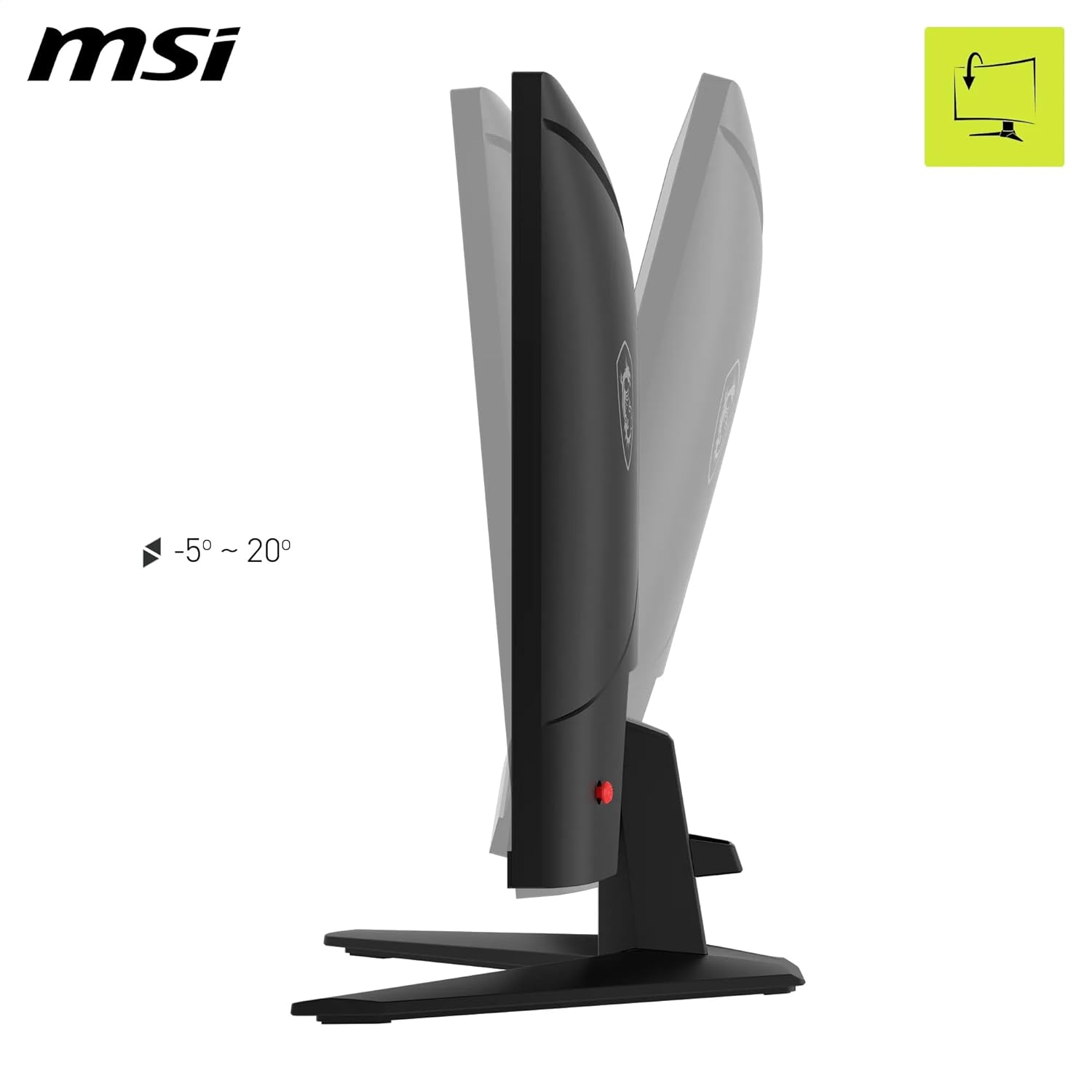 MSI MAG 274QF X24 Gaming Monitor – 27" WQHD (2560×1440) IPS | 240Hz | 0.5ms | HDR | Adaptive Sync | Flat Display MSI