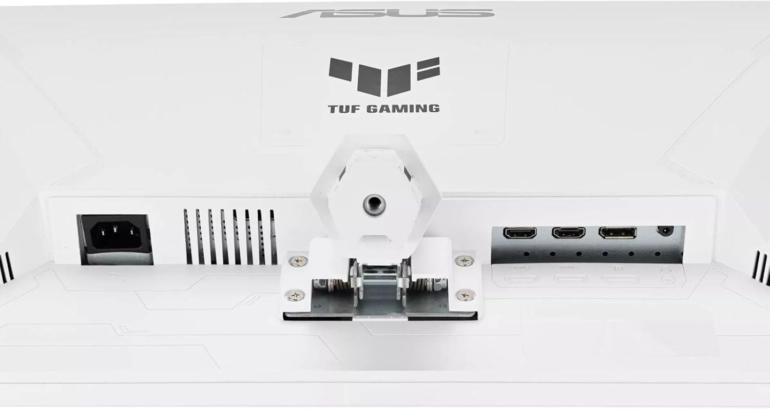 ASUS VG249Q3A-W Gaming Monitor – 23.8", Full HD 1920x1080, 180Hz, 1ms Response, HDMI (x2) + DisplayPort, White