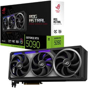 ASUS ROG Astral GeForce RTX 5090 Overclocked Edition Gaming Graphics Card – 32GB GDDR7, Liquid Cooling, PCIe 5.0, Ray Tracing, Aura Sync
