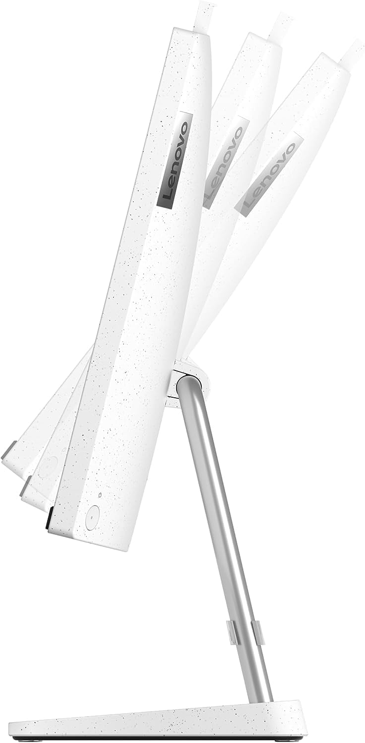 Lenovo IdeaCentre AIO 3 27IAP7 Desktop Computer, 27" FHD IPS Display, Intel Core i7-13620H, 16GB RAM, 512GB SSD, GeForce MX550 4GB Graphics, Wireless Mouse & ENG-ARAB K/B, Free DOS, White | F0GJ00LUAX