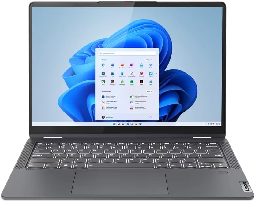 Lenovo Flex 5 14" 2-in-1 Convertible Laptop   Intel Core i7-1255U, 16GB RAM, 512GB SSD, 14" WUXGA Touchscreen, Windows 11