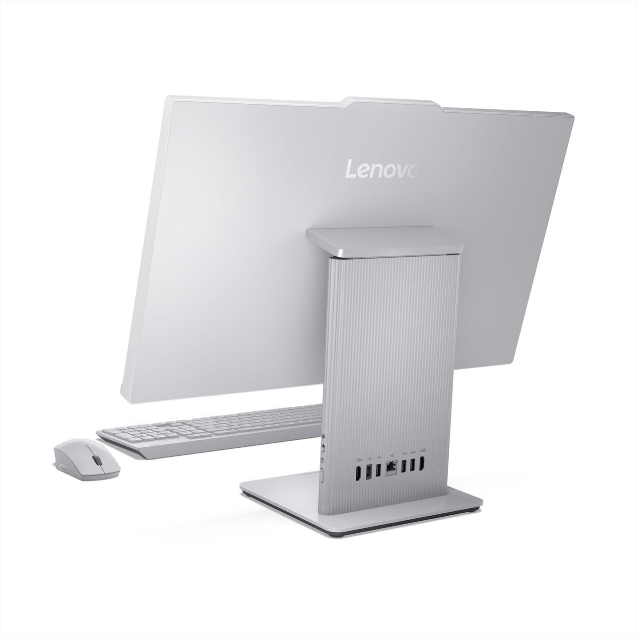 Lenovo IdeaCentre AIO 27IRH9 Desktop Computer, 27" FHD IPS Display, Intel Core i7-13620H, 8GB RAM, 512GB RAM, Intel UHD Graphics, ENG - ARAB K/B & Mouse, FreeDOS, Cloud Grey | F0HM000LAX