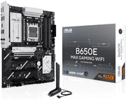 ASUS B650E MAX GAMING WIFI-AE   ATX AM5 Motherboard with DDR5-8000+ OC, PCIe 5.0, WiFi 6E, 2.5Gb Ethernet, USB 10Gbps Type-C, DisplayPort, HDMI BIOS FlashBack Aura Sync RGB & Advanced AI PC Support