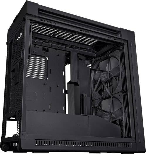 ASUS ProArt PA602 Mid-Tower Case – Black, Tempered Glass, ARGB Fans, Professional Creator PC Chassis