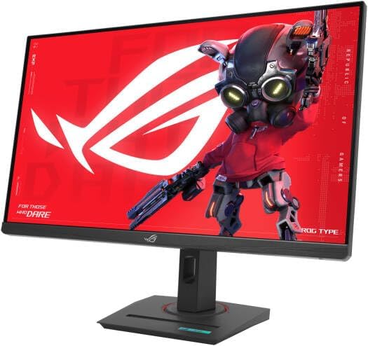 ASUS ROG Strix XG27ACMG Gaming Monitor – 27", 2560x1440 QHD, 1ms Response, DisplayPort + HDMI + USB-C, Black