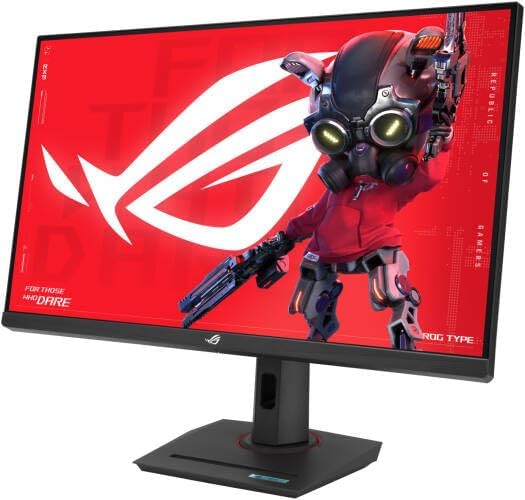ASUS ROG Strix XG32UCG Gaming Monitor – 32", 4K UHD, 0.3ms Response, DisplayPort + HDMI + USB-C, Black