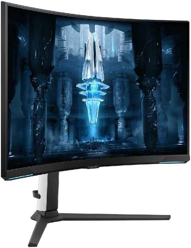 Samsung Odyssey Neo G8 32" 4K Curved Gaming Monitor – 3840x2160, 240Hz Refresh Rate, 1ms Response Time, Quantum HDR2000, Quantum Mini-LED, AMD FreeSync Premium Pro, CoreSync RGB Lighting, Model LS32BG850NMXUE