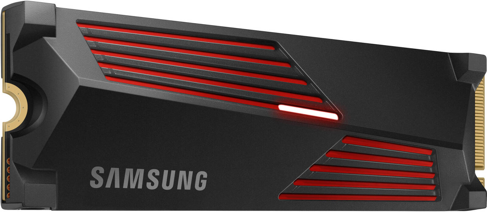 Samsung 990 PRO w/Heatsink SSD 4TB – PCIe Gen4 M.2 2280 Internal NVMe Solid State Drive, Up to 7,450MB/s Read Speed, V-NAND Technology, Integrated Heatsink, Energy Efficient, 5-Year Warranty – PS5 & PC Compatible High-Performance SSD