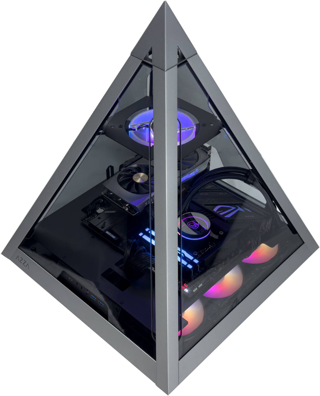 Obelisk X Gaming PC - Intel Core i7-14700KF 20 Cores 28 Threads, NVIDIA RTX 5070 12GB, 32GB DDR5 RAM 6400MHz, 1TB SSD Gen 4, 750W 80 PLUS PSU, 360mm Liquid Cooler, Wi-Fi + BT