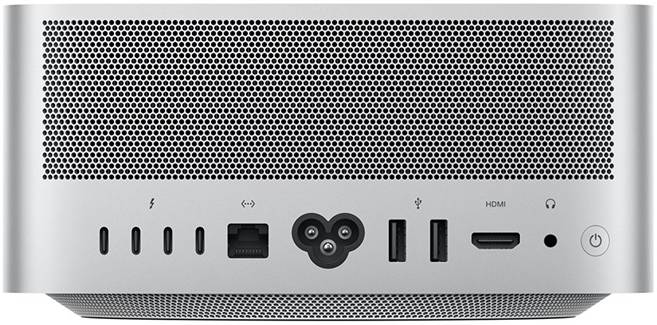 Apple Mac Studio, M1 Max Chip, 10 Core CPU, 32 Core GPU, 16 Core Neural Engine, 64GB Unified Memory, 1TB SSD Storage, Ethernet Port, SDXC Card Slot, Thunderbolt, HDMI, Silver | Z14J000K4