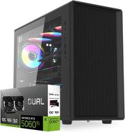 First Wave StormX Gaming PC – AMD Ryzen 5-7600, 16GB RTX 5060 Ti Graphics, DDR5 RGB RAM, 2TB SSD (1TB NVMe + 1TB SATA), WiFi, ARGB Cooling, Windows 11 Pro, 2Y Warranty