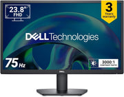 Dell SE2425H 24" Full HD (1920x1080) Monitor, 75Hz, VA, 5ms, VESA (100x100mm), HDMI, VGA, 3 Year Warranty, Black