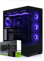 First Wave Xtreme Pro AI & Rendering Workstation – Intel Core i9-14900K | RTX 5060 8GB Graphics | 128GB DDR5 RAM | 2TB Dual SSD Storage | Advanced Liquid Cooling | Professional Creator & Engineering Desktop
