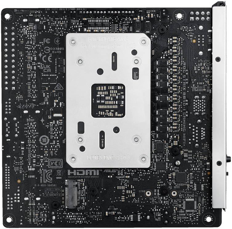 ASUS ROG Strix B850-I Gaming WiFi Mini-ITX Motherboard – AMD AM5 Socket, B850 Chipset, PCIe 5.0, Wi-Fi 6E