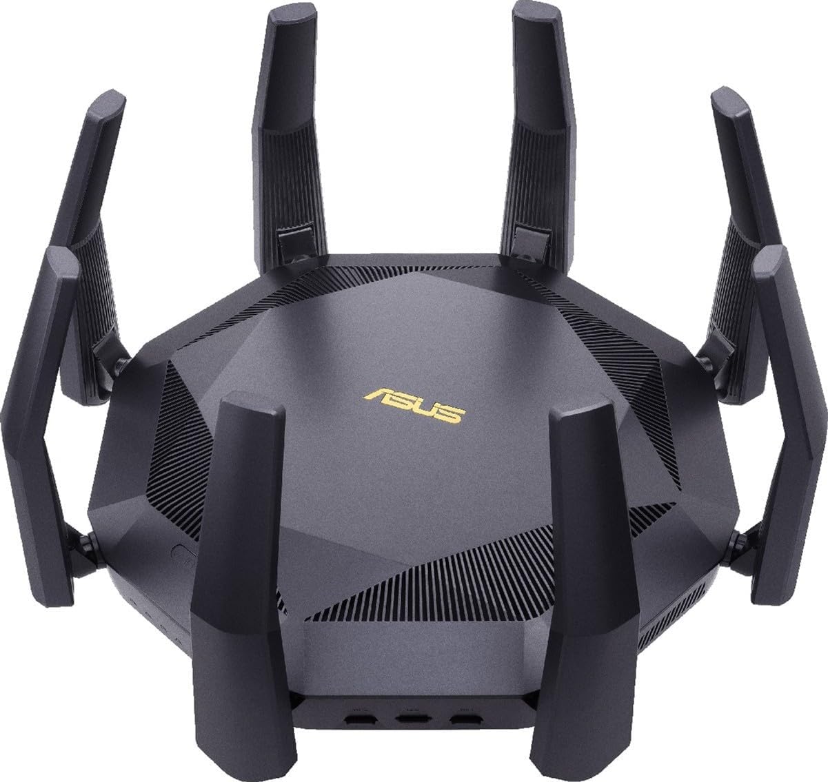 ASUS RT-AX89X WiFi 6 Dual-Band Router – 6,000 Mbps, 8 LAN Ports, OFDMA & MU-MIMO, AiMesh Compatible