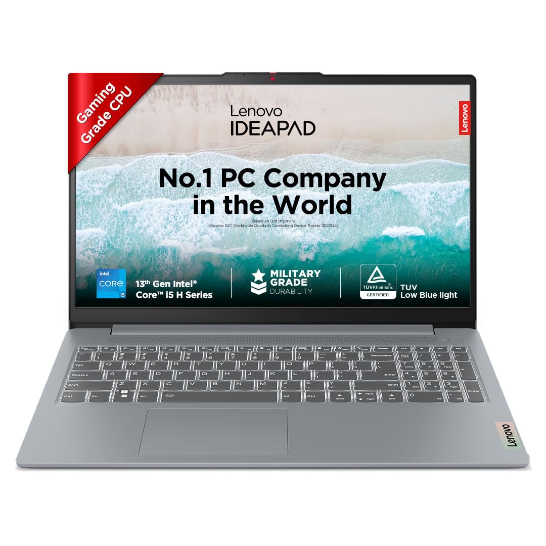 Lenovo IdeaPad IPs3 15" Laptop Intel Core i5-13420H, 8GB RAM, 512GB SSD, 15.6" WUXGA Display, Windows 11