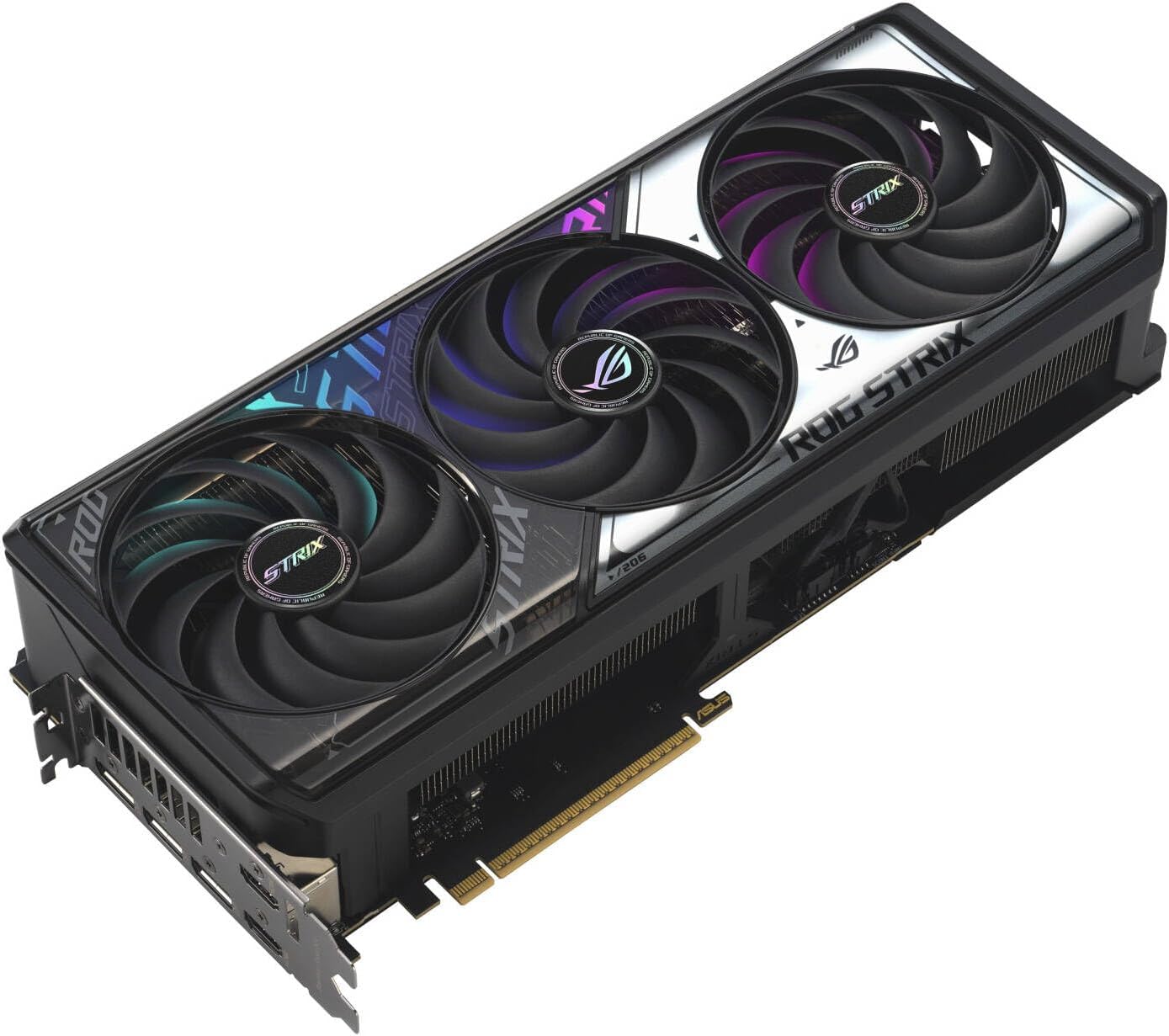 ASUS ROG Strix GeForce RTX 5070 Ti Overclocked Edition Gaming Graphics Card – 16GB GDDR6, PCIe 4.0, Dual Fan Cooling, Ray Tracing, Aura Sync