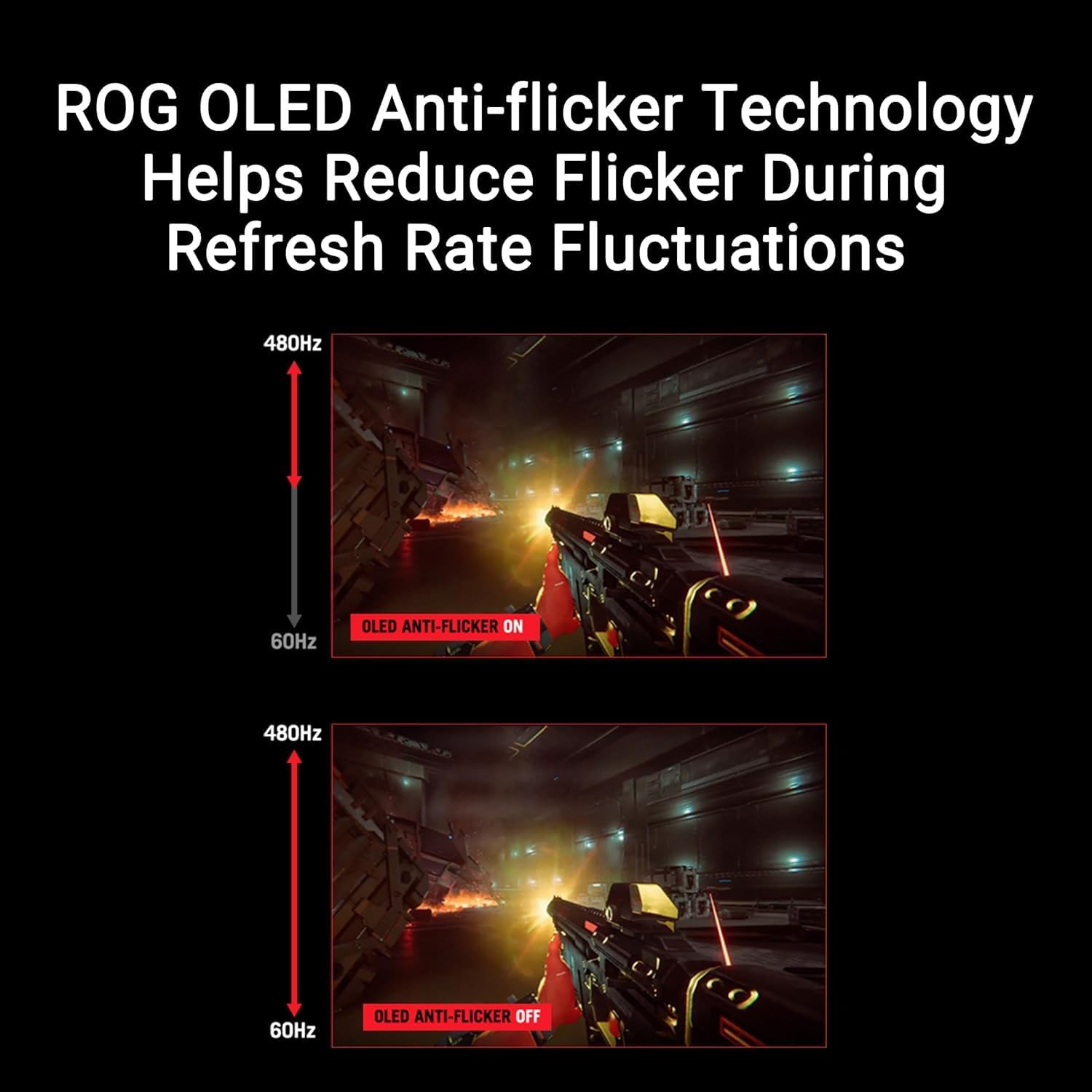 ASUS ROG Swift PG27AQN Gaming Monitor – 27", 2560x1440 QHD, 360Hz, 1ms Response, HDMI (x3) + DisplayPort + USB Hub, Black