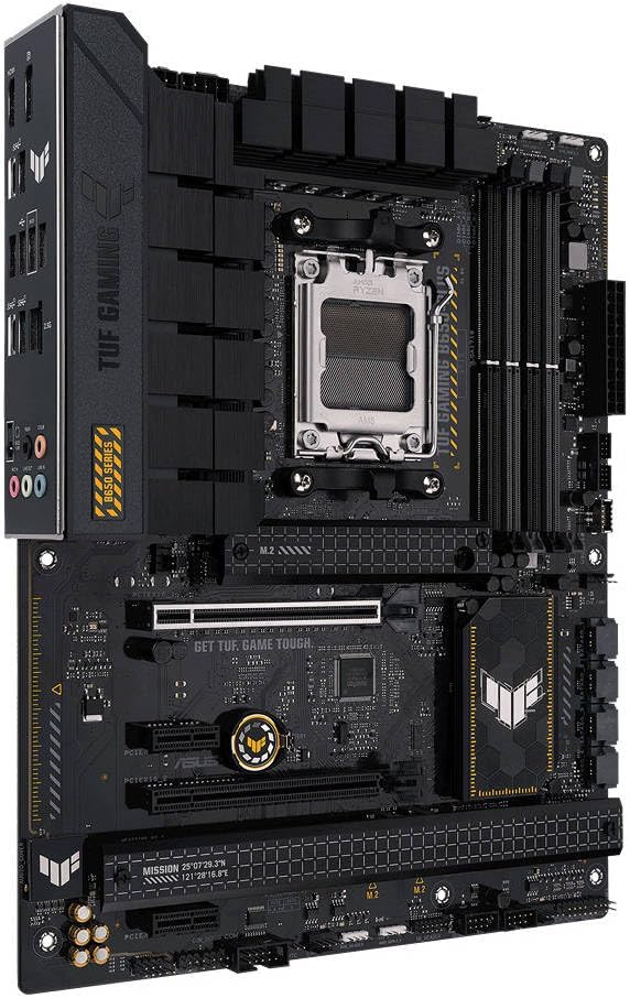 ASUS TUF Gaming B650-Plus Motherboard – AMD AM5 Socket, B650 Chipset, USB 3.2 Gen 2x2